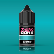 Turbo Dork: Curacao Metallic Acrylic Paint - 22ml Bottle