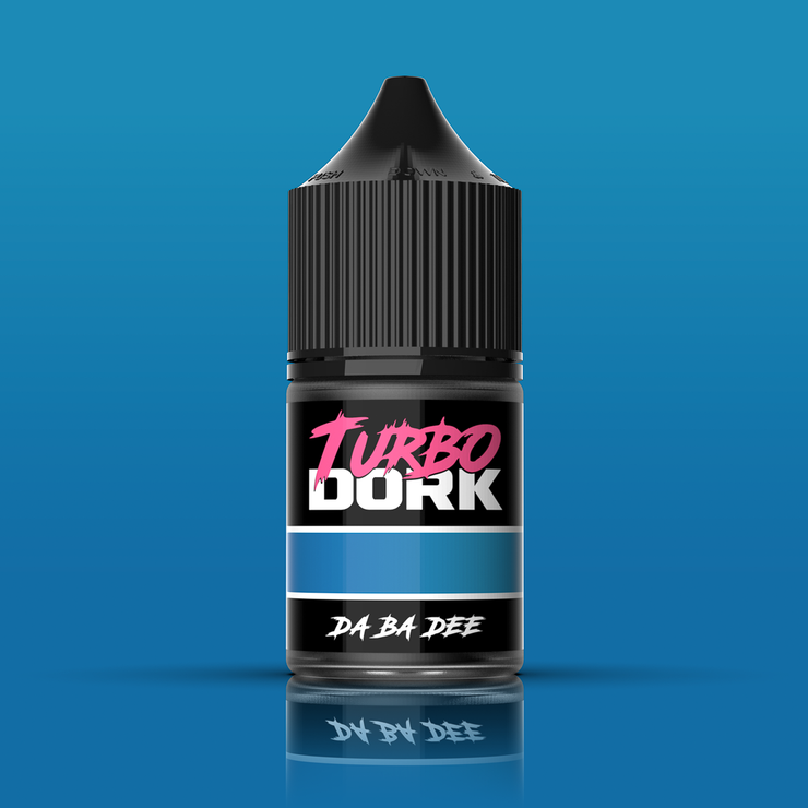 Turbo Dork: Da Ba Dee Metallic Acrylic Paint - 22ml Bottle