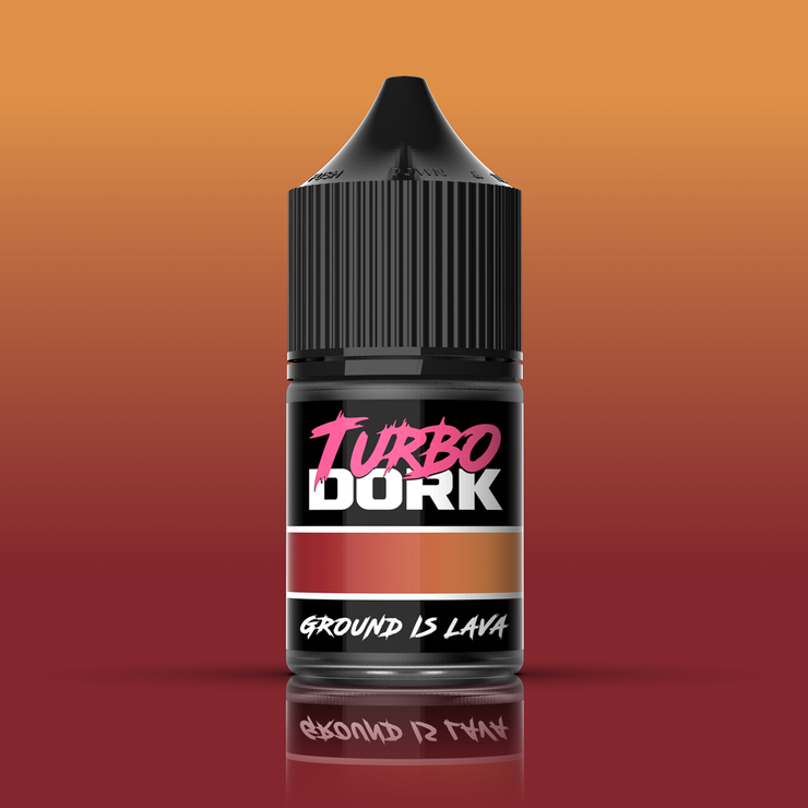 Turbo Dork: Ground Is Lava TurboShift Acrylic Paint - 22ml Bottle