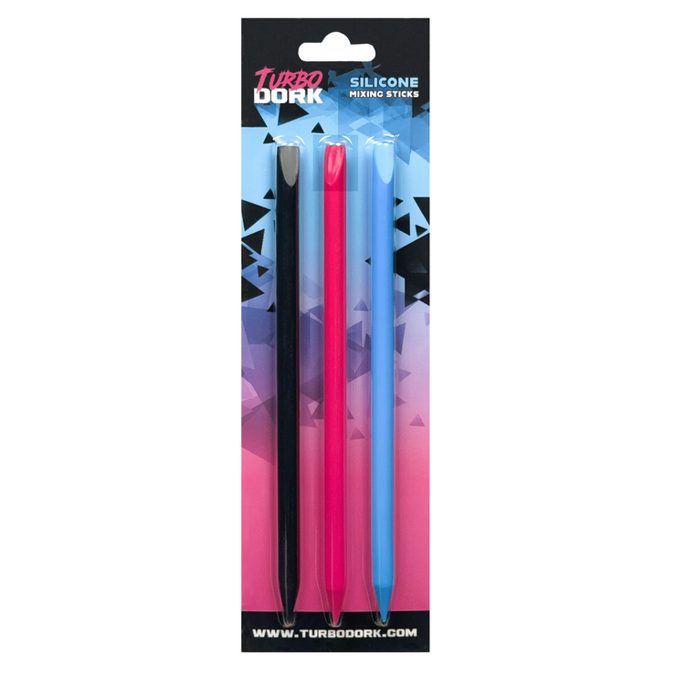 Turbo Dork: Silicone Mixing Sticks (3)