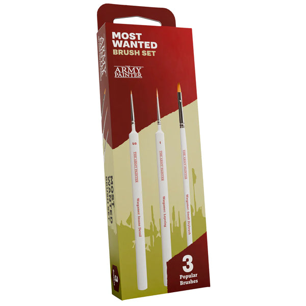 Army Painter - Most Wanted Brush Set (Eco Box)