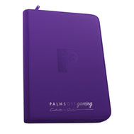 Collector's Series TOP Loader Zip Binder 9 Pocket - Purple