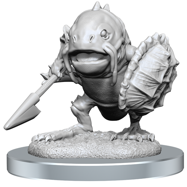 Locathah and Seal - D&D Nolzur’s Minis