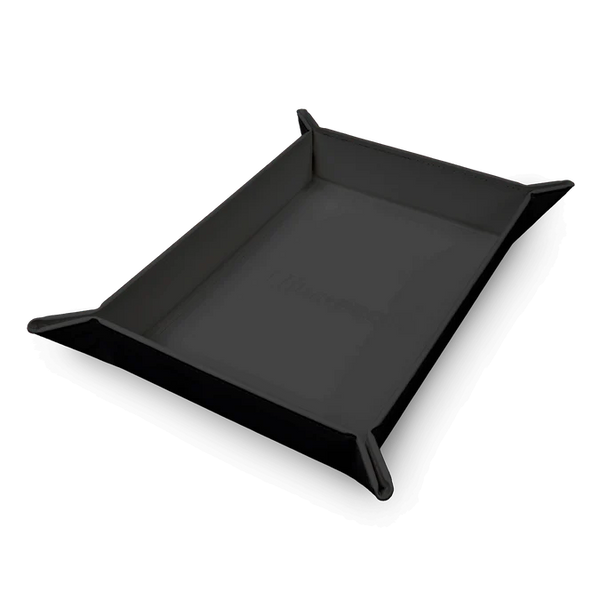 Vivid Magnetic Folding Dice Tray - Black