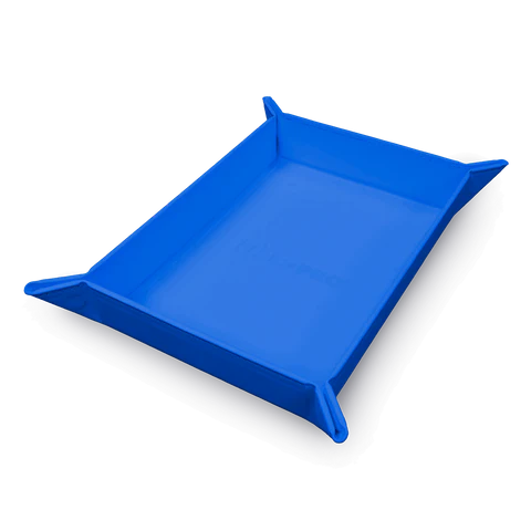 Vivid Magnetic Folding Dice Tray - Blue