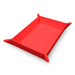 Vivid Magnetic Folding Dice Tray - Red