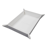 Vivid Magnetic Folding Dice Tray - White