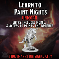 Brisbane Learn to Paint: Unicorn - Thu 16 Apr 2026