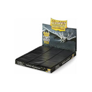 Dragon Shield: Non Glare 18 Pocket Side Loading Pages (50pk) Black