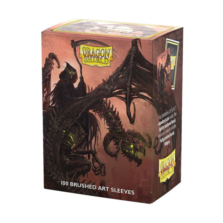 Dragon Shield - Box 100 BRUSHED ART MATTE - Halloween 2025