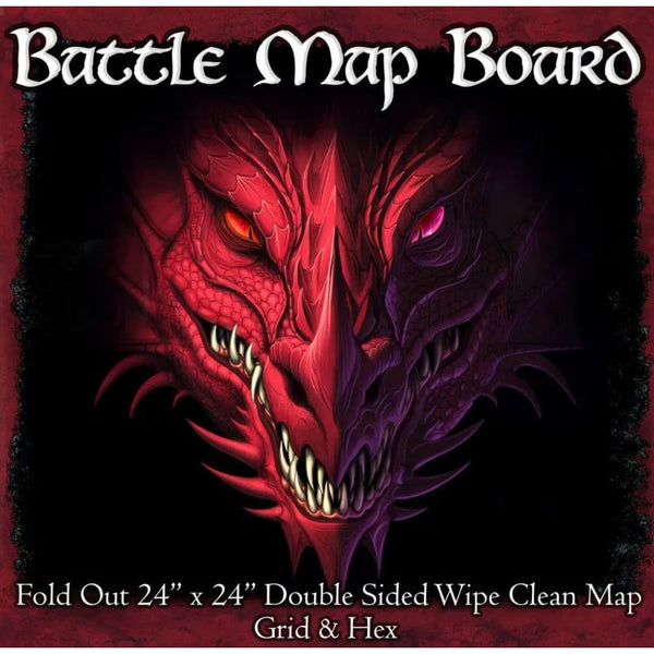 Battle Map Board - Grid & Hex