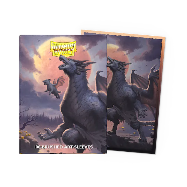 Dragon Shield - Box 100 BRUSHED ART MATTE - Halloween 2023