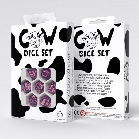 Cow Dice Set - RaMOOna (7)
