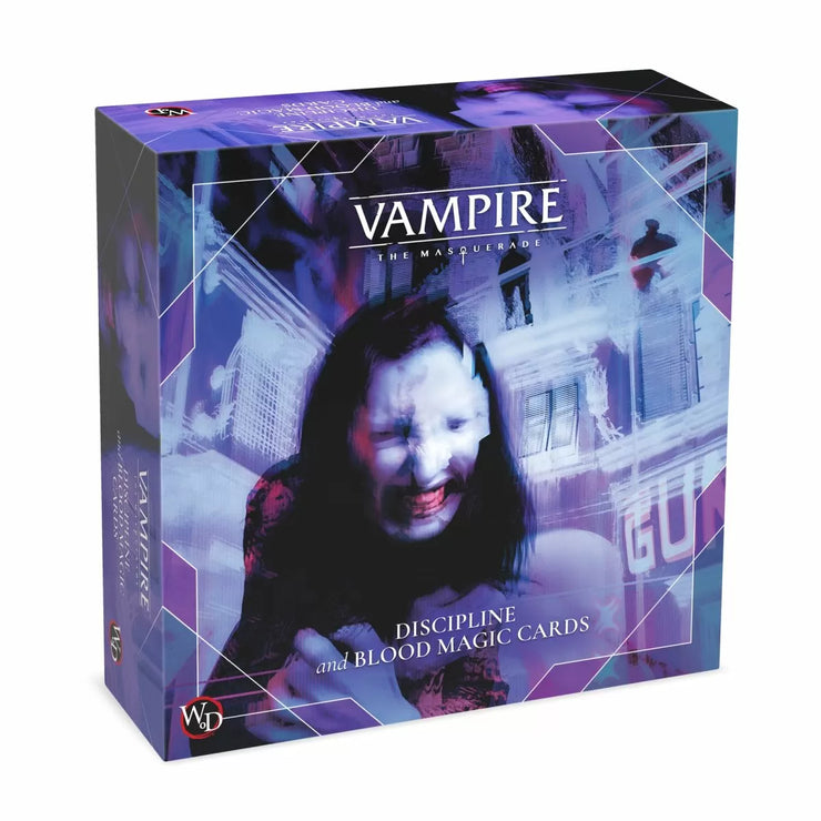 Vampire: The Masquerade Discipline and Blood Magic Card Deck