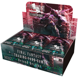 Final Fantasy TCG Opus XXI - Beyond Destiny Booster Display