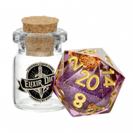 MDG Elixir Liquid Core Dice: Aether Abstract (Single d20)