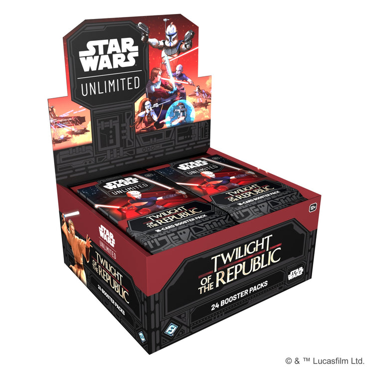 Twilight of the Republic Booster Display