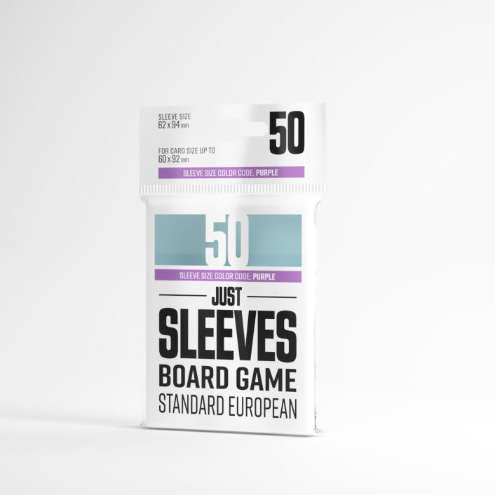 Standard European Sleeves (50) - Just Sleeves