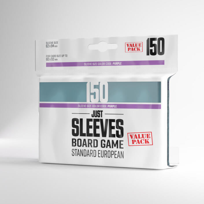 Standard European Sleeves (150) Value Pack - Just Sleeves