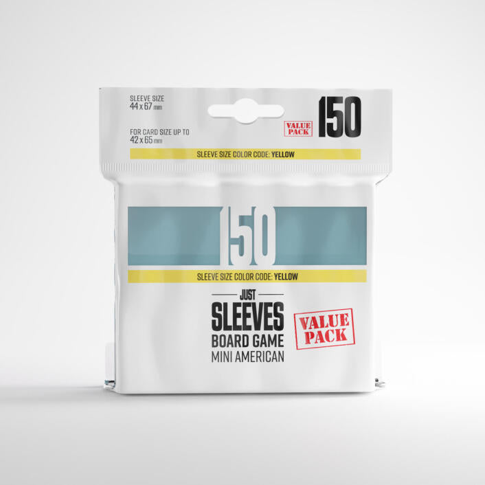 Mini American Sleeves (150) Value Pack - Just Sleeves