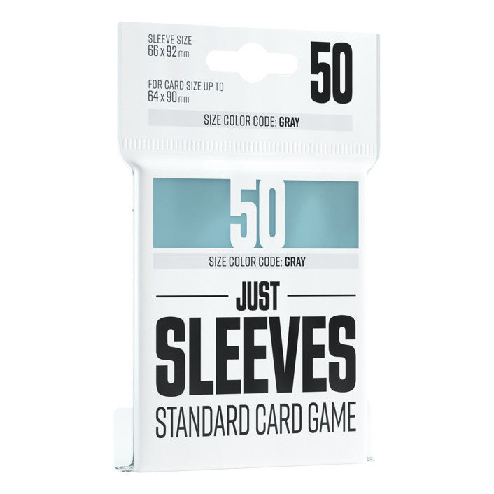 Clear Standard Card Game Sleeves (50) - Just Sleeves