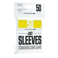 Yellow Standard Card Game Sleeves (50) - Just Sleeves
