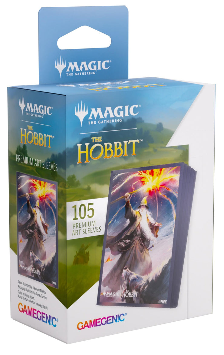 Magic The Gathering x The Hobbit Premium Art Sleeves - Gandalf, Shadow's Foe