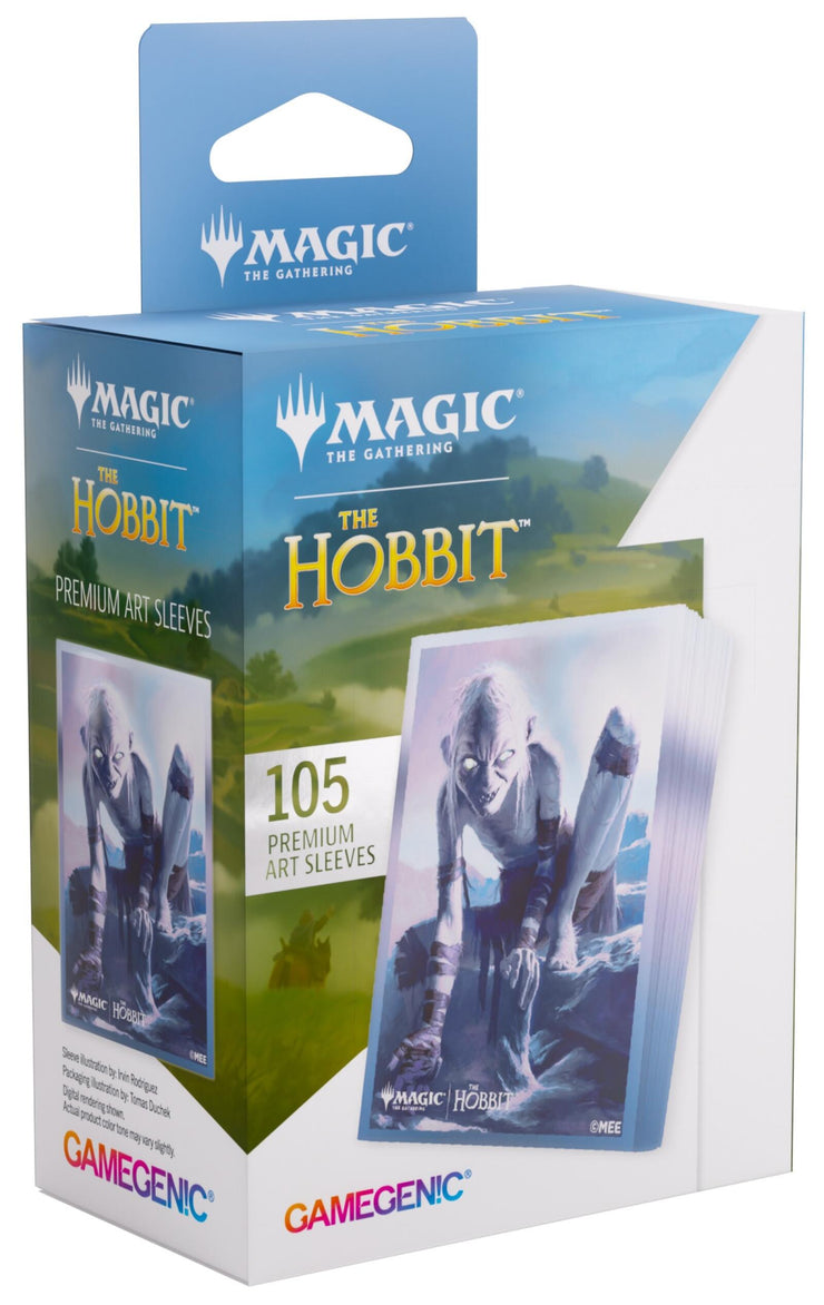 Magic The Gathering x The Hobbit Premium Art Sleeves - Gollum, Riddle Master