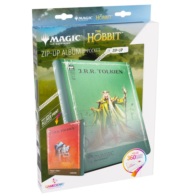 Magic The Gathering x The Hobbit: Zip-Up Album 18-Pocket - Thranduil, the Elvenking/The Mountain-king