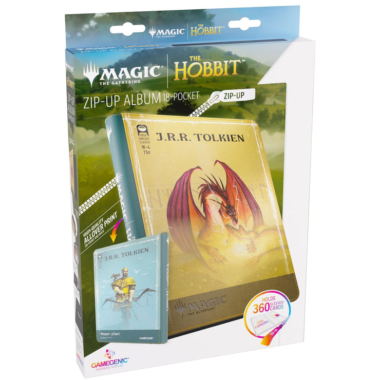 Magic The Gathering x The Hobbit: Zip-Up Album 18-Pocket - Gleaming Splendor/The King of Dale