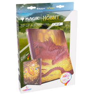 Magic The Gathering x The Hobbit: Zip-Up Album 18-Pocket - Smaug's Mox Amber