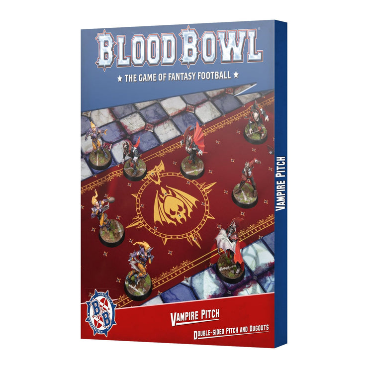 Blood Bowl - Vampire Pitch & Dugouts Set