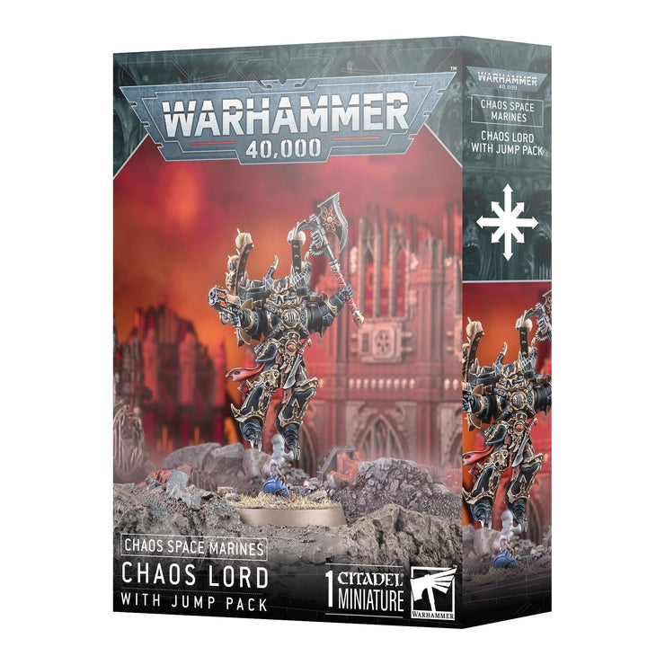 Chaos Space Marines Chaos Lord with Jump Pack