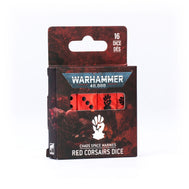 Chaos Space Marines Red Corsairs Dice