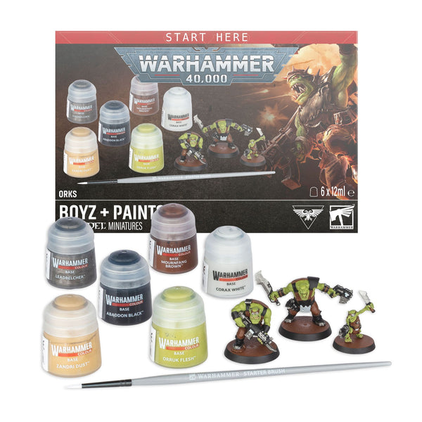 Orks Boyz + Paints