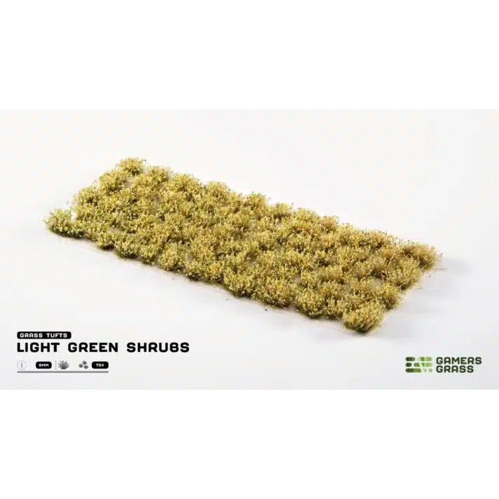 Shrubs: Light Green Shrubs (Wild)