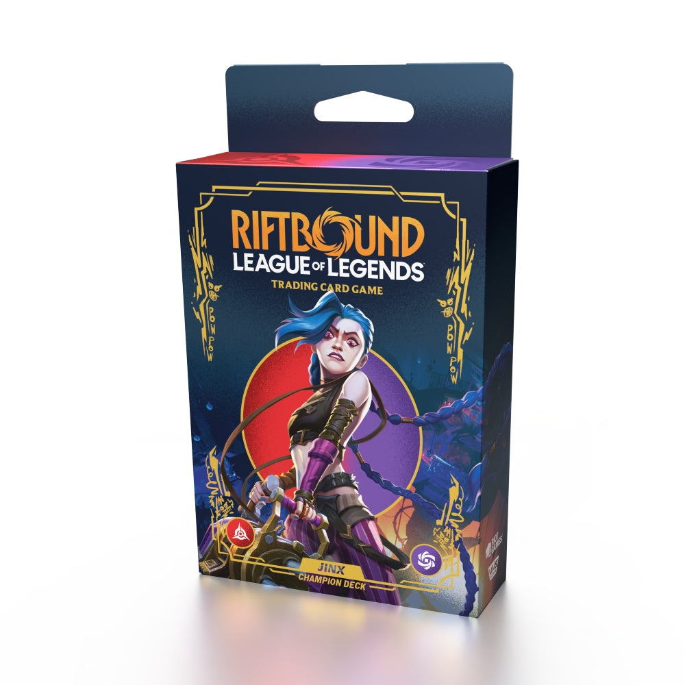 Riftbound: League of Legends TCG - Origins – Jinx Champion Deck – Vault ...