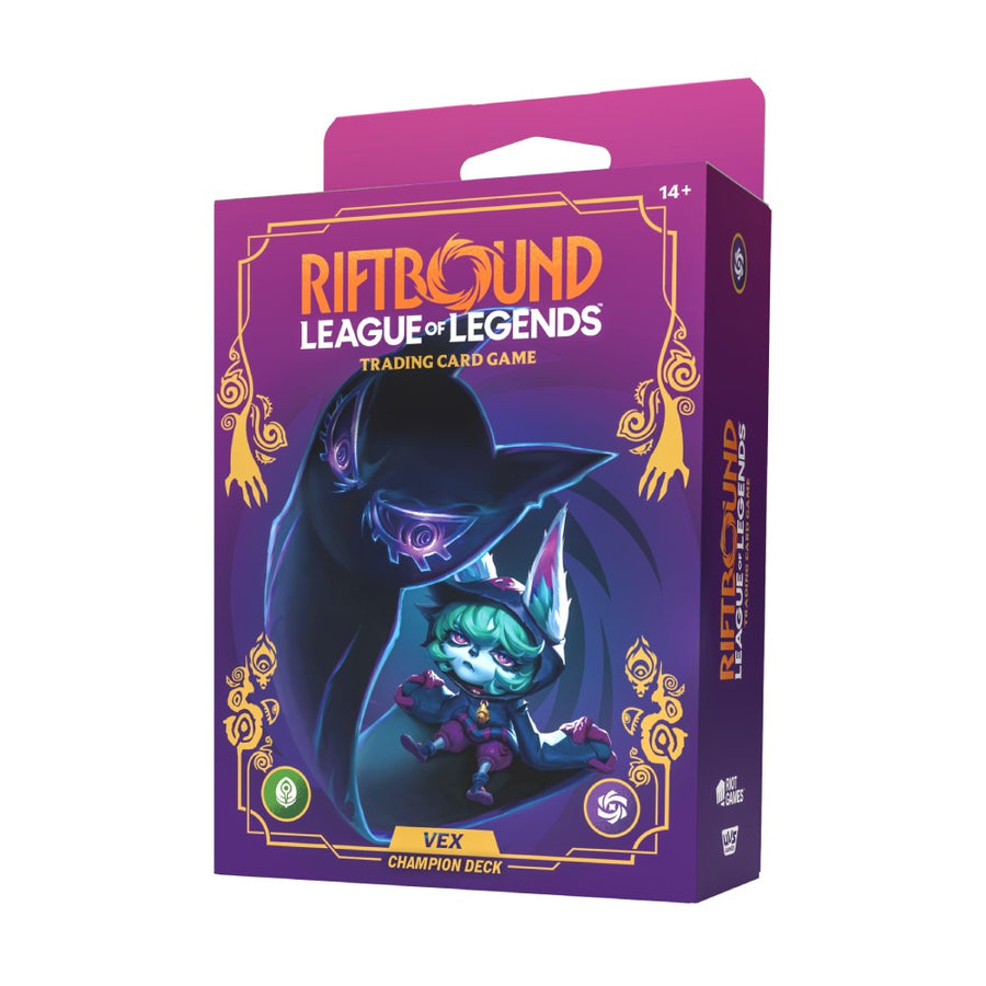 Riftbound: League of Legends TCG - Unleashed – Vex Champion Deck ...