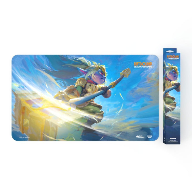 Riftbound Playmat - Unleashed: Poppy, Keeper of the Hammer