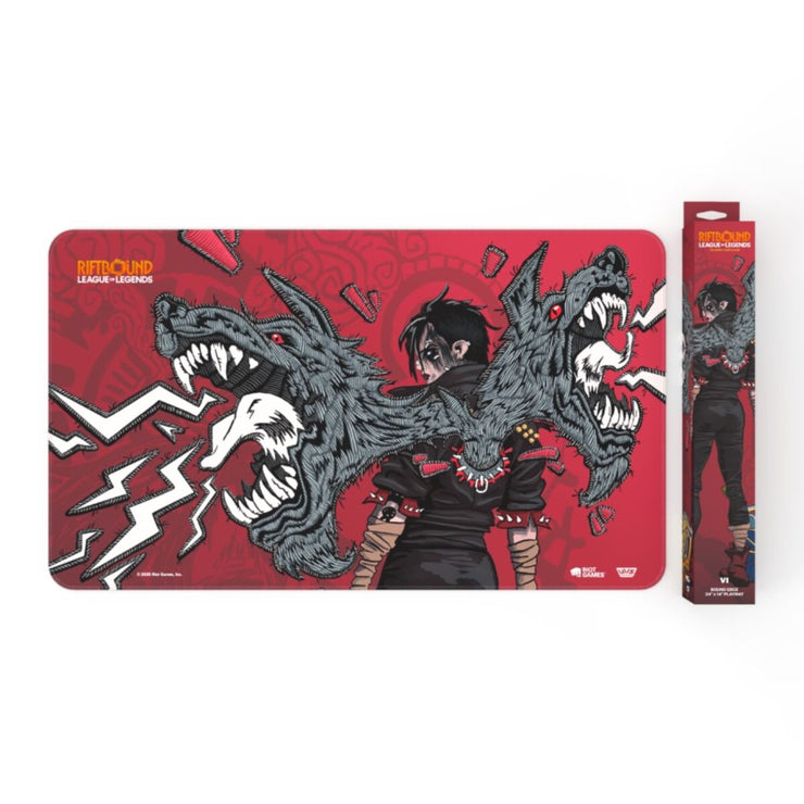Riftbound Playmat - Unleashed: Vi, Piltover Enforcer