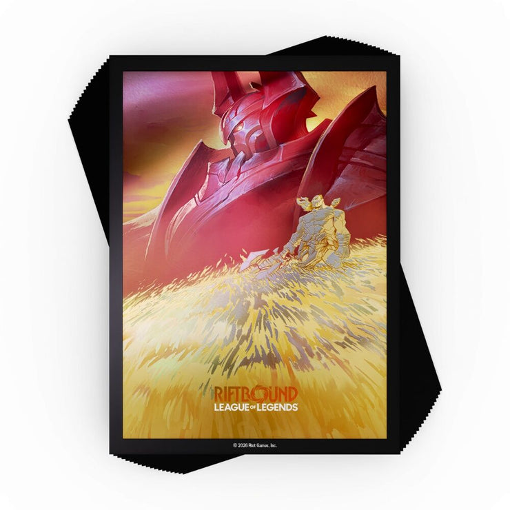 Riftbound Sleeves - Radiance: Mordekaiser, Iron Revenant (100)