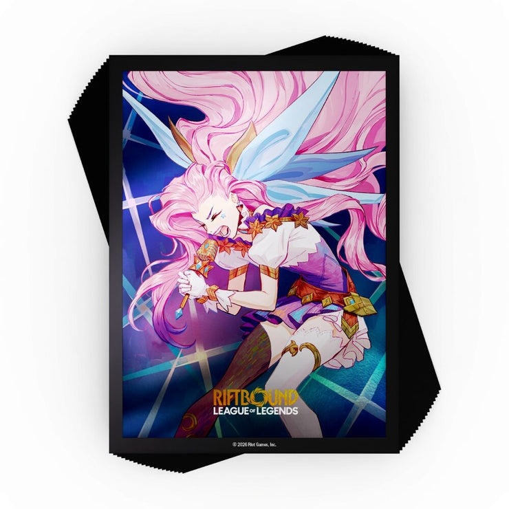 Riftbound Sleeves - Radiance: Seraphine, Starry-Eyed Songstress (100)