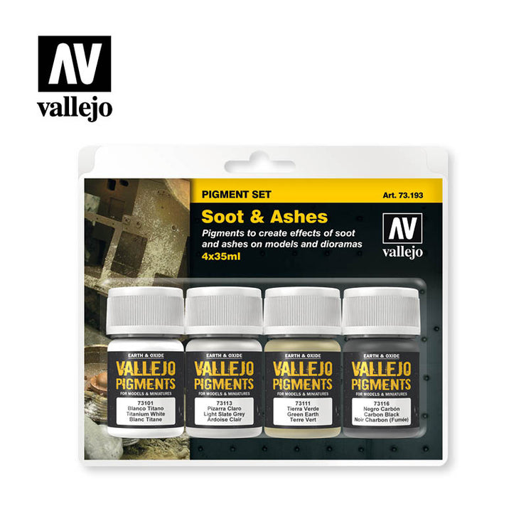 Vallejo Pigments: Soot & Ashes