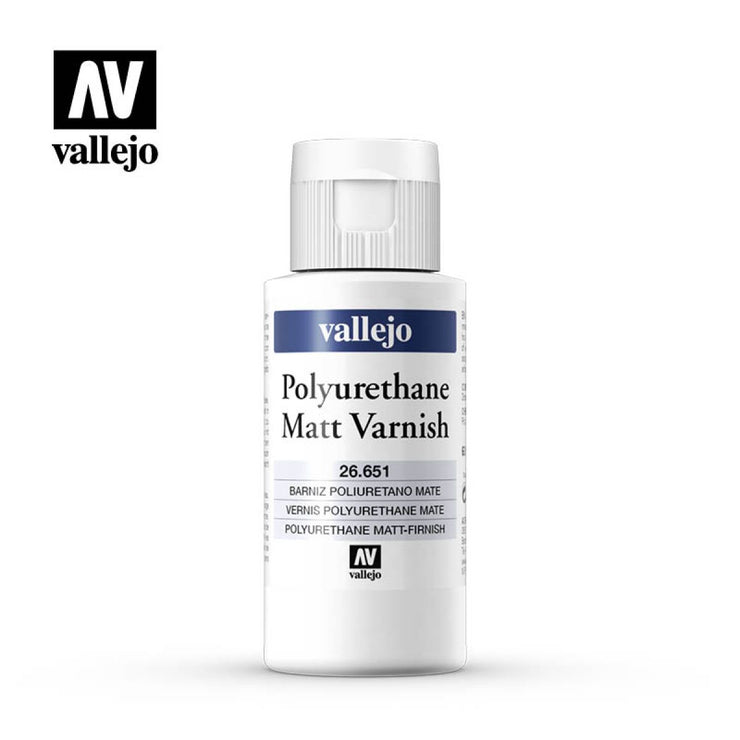 Vallejo Auxiliaries: Matt Polyurethane Varnish 60ml