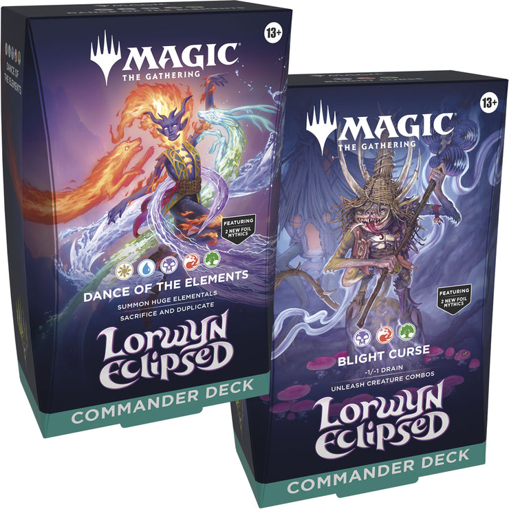 Lorwyn Eclipsed Commander Deck Bundle