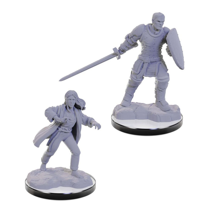 Reborn Paladin & Reborn Warlock - D&D Nolzur’s Minis