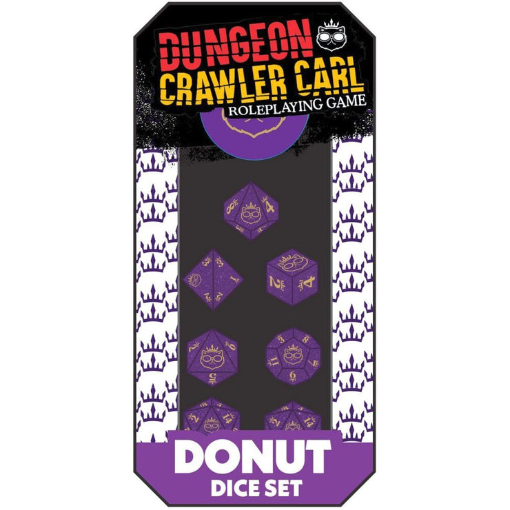 Dungeon Crawler Carl RPG - Princess Donut Dice Set