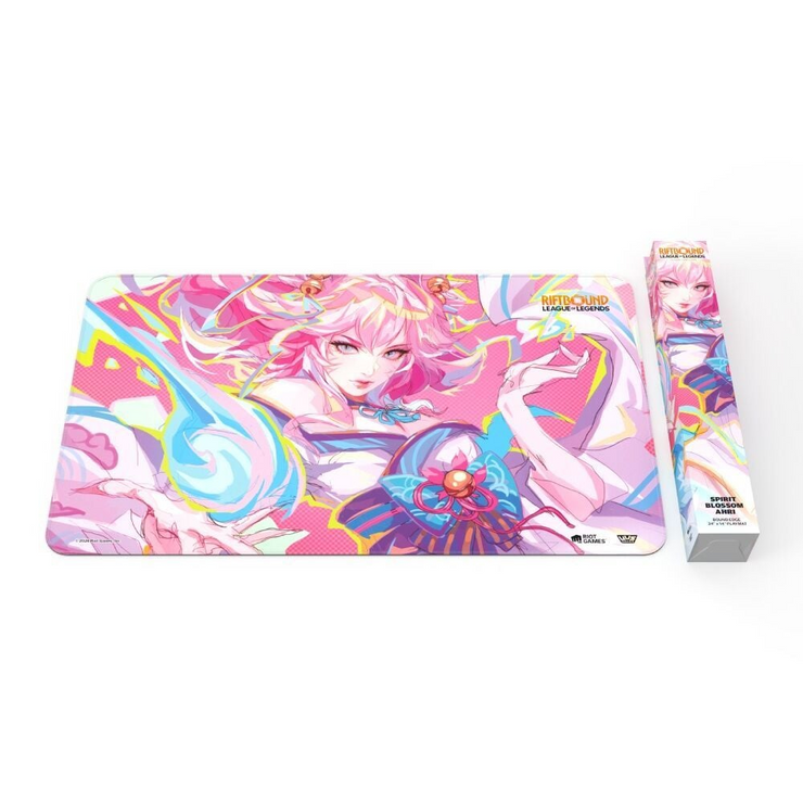Riftbound Playmat - Spiritforged: Spirit Blossom Ahri – Vault Games