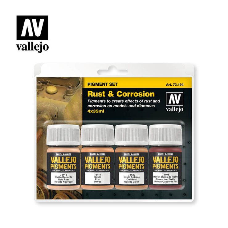 Vallejo Pigments: Rust & Corrosion