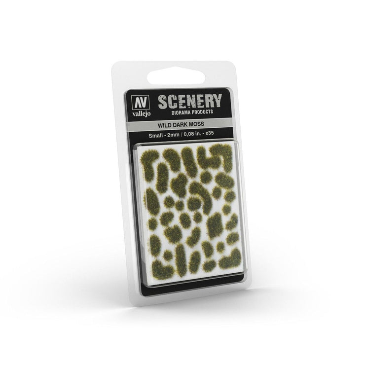 Vallejo Scenery - Wild Tuft: Dark Moss 2mm (Small)